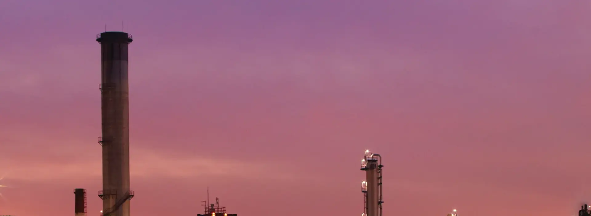 Refinery at twilight?