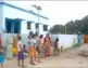 Villagers at the the well-house